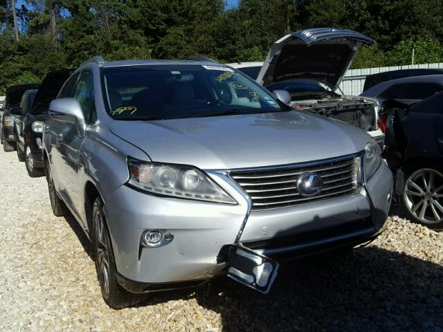 2T2ZK1BA3FC198807 - 2015 LEXUS RX SILVER photo 1