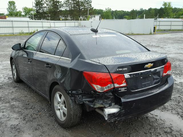 1G1PC5SB2F7234103 - 2015 CHEVROLET CRUZE LT BLACK photo 3