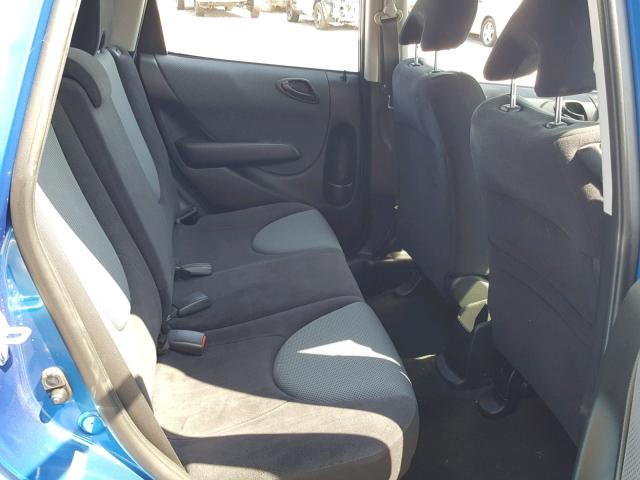 JHMGD38687S006199 - 2007 HONDA FIT S 蓝色 照片 6