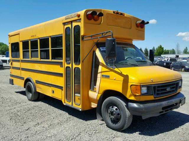 1FDXE45P76HA02086 - 2006 FORD E450 YELLOW photo 1