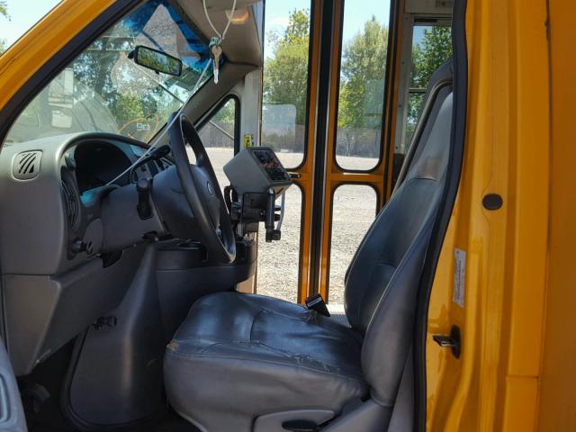 1FDXE45P76HA02086 - 2006 FORD E450 YELLOW photo 5