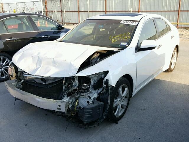 JH4CU2F65DC002029 - 2013 ACURA TSX TECH WHITE photo 2