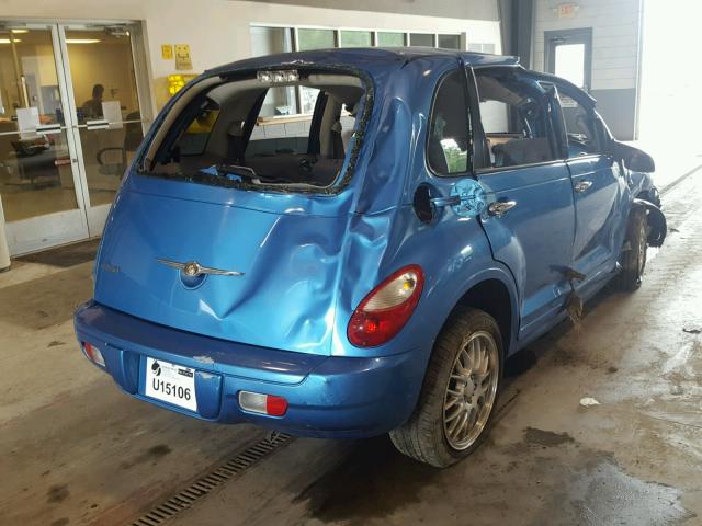 3A8FY48B48T152256 - 2008 CHRYSLER PT CRUISER BLUE photo 4