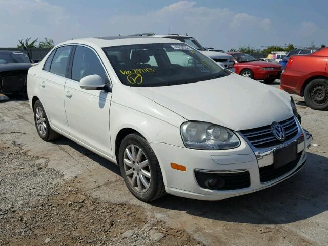 3VWKJ81K06M789113 - 2006 VOLKSWAGEN JETTA 2.0T WHITE photo 1