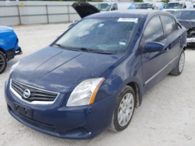 3N1AB6APXCL775378 - 2012 NISSAN SENTRA 2.0 BLUE photo 2