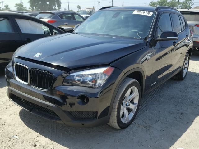 WBAVM1C5XFV317414 - 2015 BMW X1 SDRIVE2 BLACK photo 2