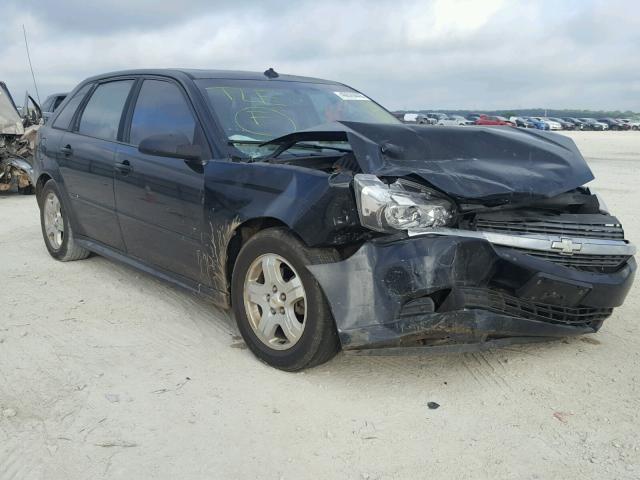 1G1ZU64875F218996 - 2005 CHEVROLET MALIBU MAX შავი ფოტო 1