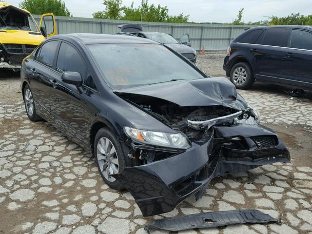 19XFA169X9E024054 - 2009 HONDA CIVIC EXL 黑色 照片 1