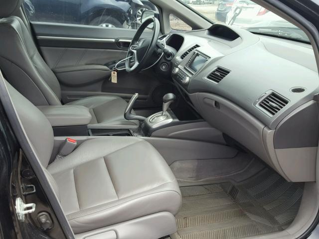 19XFA169X9E024054 - 2009 HONDA CIVIC EXL 黑色 照片 5