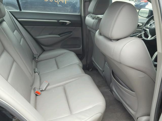 19XFA169X9E024054 - 2009 HONDA CIVIC EXL 黑色 照片 6