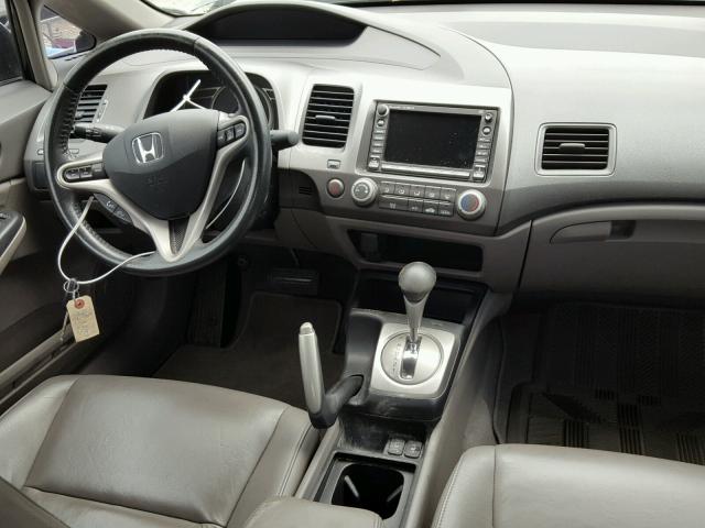 19XFA169X9E024054 - 2009 HONDA CIVIC EXL 黑色 照片 9