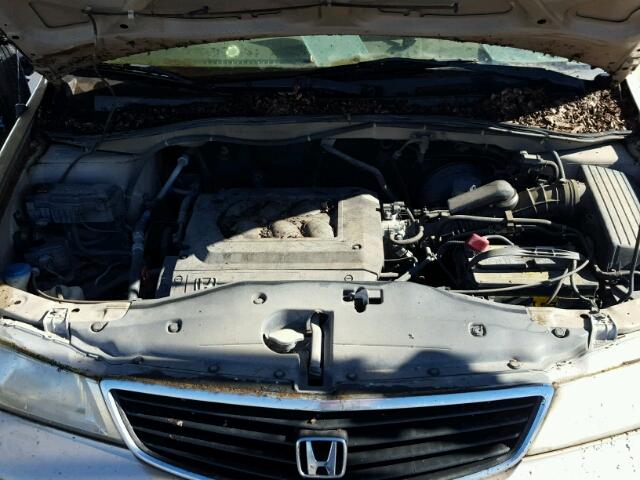 2HKRL1861YH539643 - 2000 HONDA ODYSSEY EX BEIGE photo 7