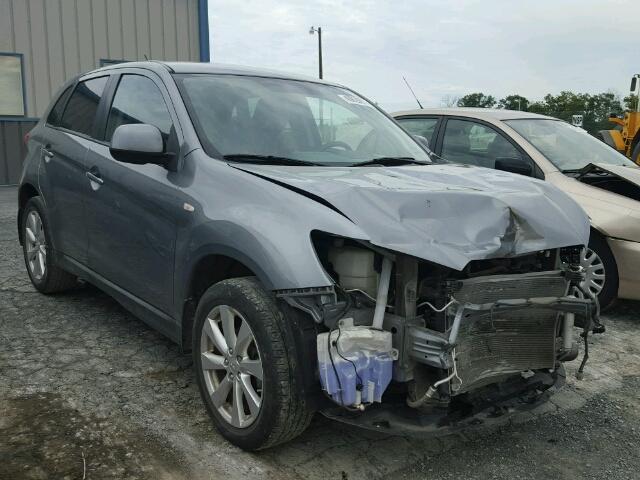 4A4AP3AU5EE015843 - 2014 MITSUBISHI OUTLANDER GRAY photo 1