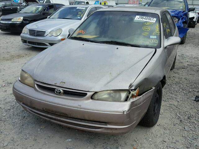 1NXBR18E2WZ056765 - 1998 TOYOTA COROLLA VE TAN photo 2