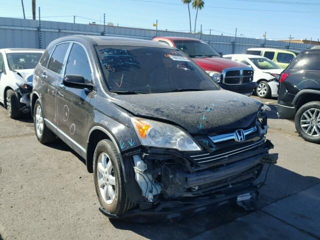 JHLRE38768C018009 - 2008 HONDA CR-V EXL BLACK photo 1