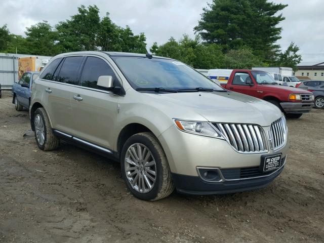 2LMDJ8JK0BBJ06804 - 2011 LINCOLN MKX GOLD photo 1