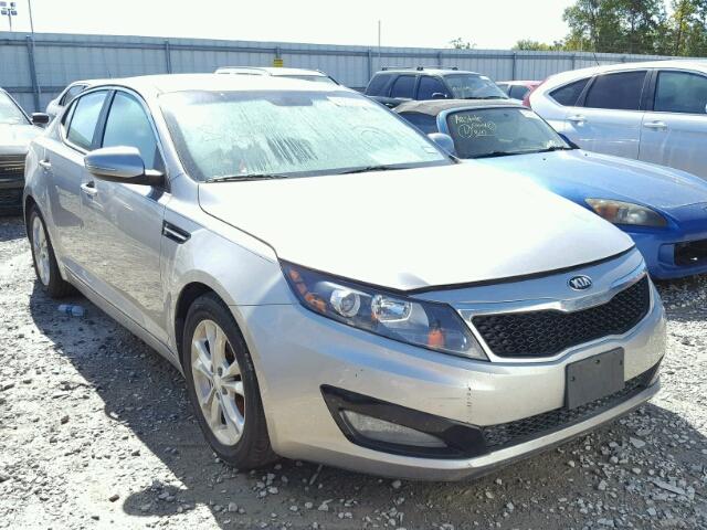 5XXGN4A74DG169977 - 2013 KIA OPTIMA EX SILVER photo 1