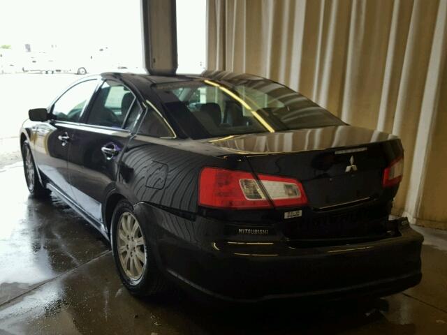 4A32B2FF3BE009336 - 2011 MITSUBISHI GALANT BLACK photo 3