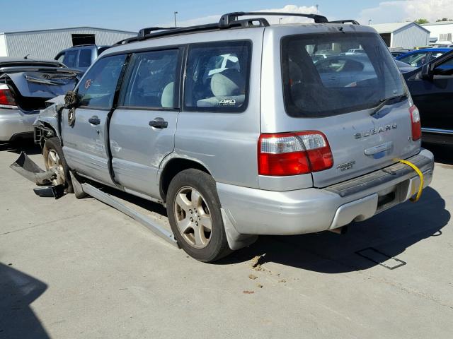 JF1SF65612H701969 - 2002 SUBARU FORESTER S 银色 照片 3