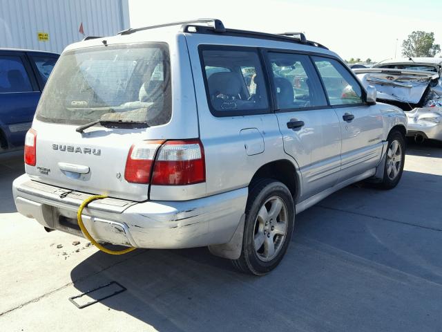 JF1SF65612H701969 - 2002 SUBARU FORESTER S 银色 照片 4