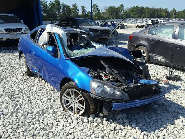 JH4DC54875S015580 - 2005 ACURA RSX BLUE photo 1