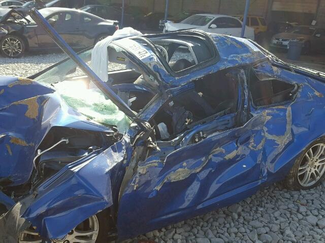 JH4DC54875S015580 - 2005 ACURA RSX BLUE photo 10