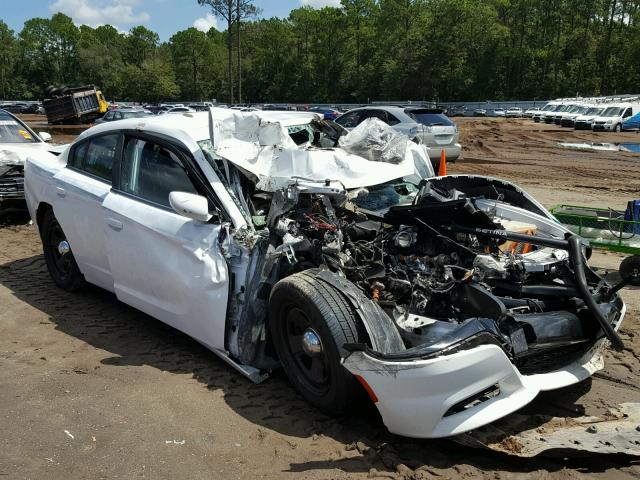 2C3CDXAG6FH903123 - 2015 DODGE CHARGER PO WHITE photo 1