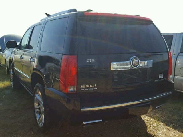 1GYS3DEF3DR346835 - 2013 CADILLAC ESCALADE P BLACK photo 3