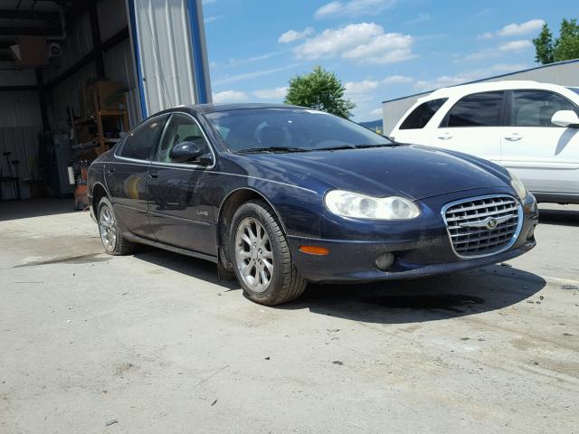 2C3HC56G61H581193 - 2001 CHRYSLER LHS BLUE photo 1