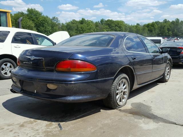 2C3HC56G61H581193 - 2001 CHRYSLER LHS BLUE photo 4