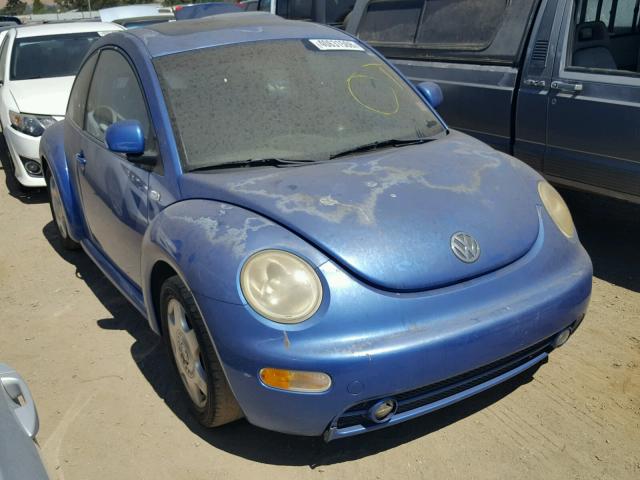 3VWCC21C9YM498892 - 2000 VOLKSWAGEN NEW BEETLE 蓝色 照片 1