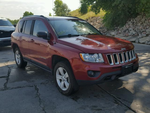 1J4NF1FB4BD164229 - 2011 JEEP COMPASS SP RED photo 1