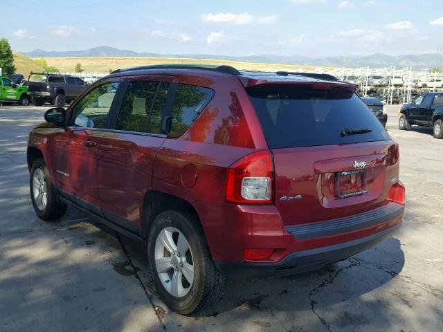 1J4NF1FB4BD164229 - 2011 JEEP COMPASS SP 红色 照片 3