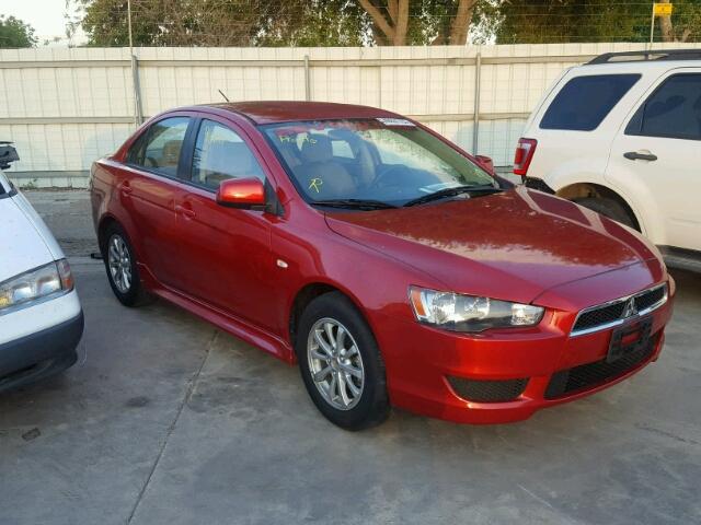 JA32U2FUXCU007875 - 2012 MITSUBISHI LANCER ES/ RED photo 1