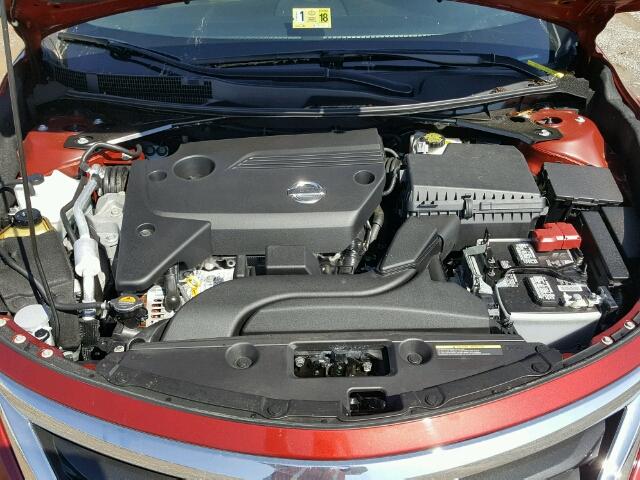 1N4AL3AP3FC223154 - 2015 NISSAN ALTIMA 2.5 RED photo 7