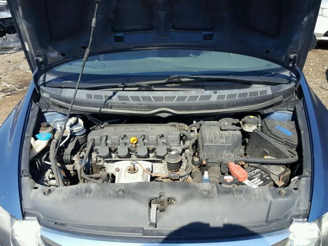 19XFA1F34BE032135 - 2011 HONDA CIVIC VP BLUE photo 7