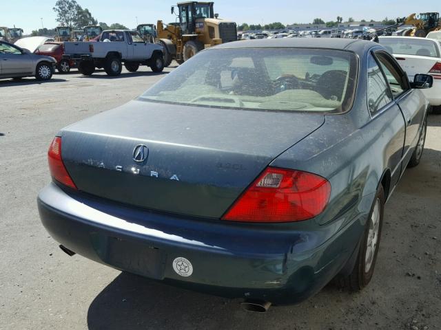 19UYA42432A005067 - 2002 ACURA 3.2CL GREEN photo 4