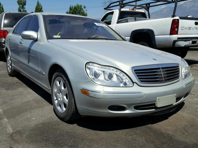 WDBNG75J81A173027 - 2001 MERCEDES-BENZ S 500 SILVER photo 1