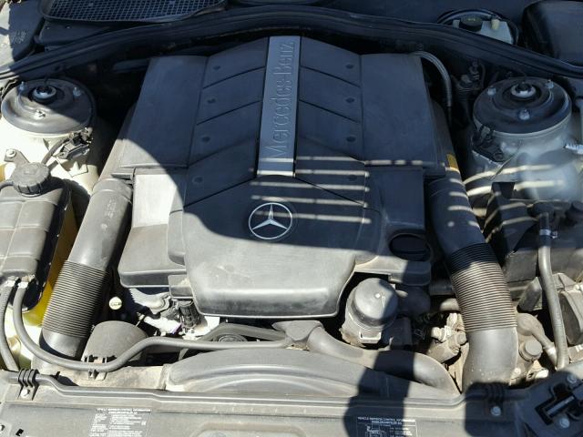 WDBNG75J81A173027 - 2001 MERCEDES-BENZ S 500 SILVER photo 7