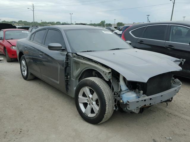 2B3CL3CG6BH569353 - 2011 DODGE CHARGER SILVER photo 1