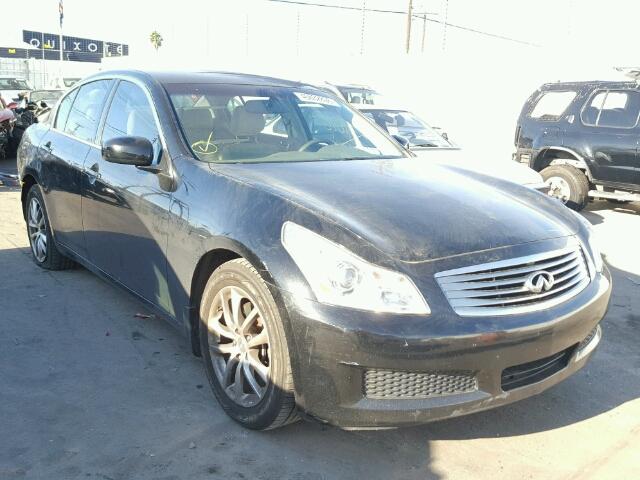 JNKBV61F77M823526 - 2007 INFINITI G35 AWD BLACK photo 1