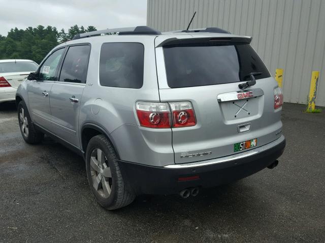 1GKLVMED1AJ268024 - 2010 GMC ACADIA SLT 银色 照片 3