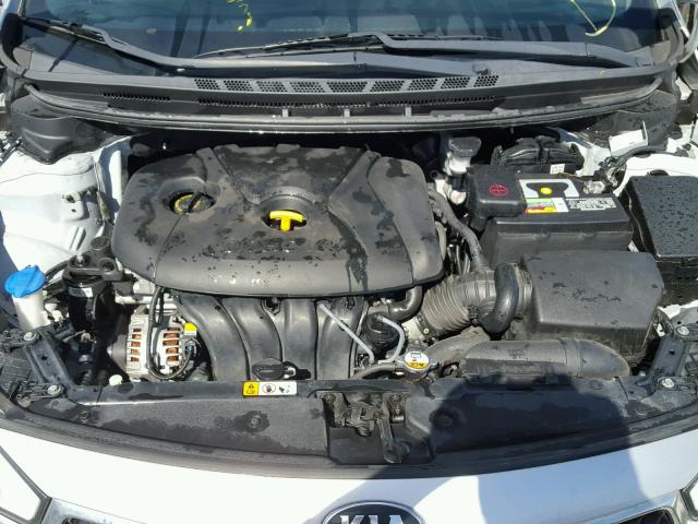 KNAFK4A62E5181172 - 2014 KIA FORTE SILVER photo 7