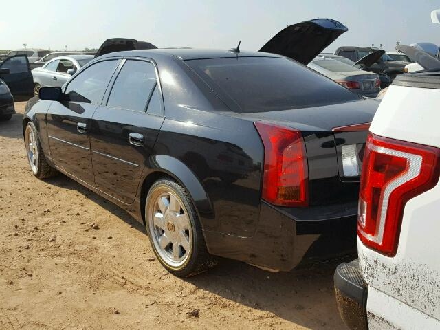 1G6DM57T070152425 - 2007 CADILLAC CTS BLACK photo 3