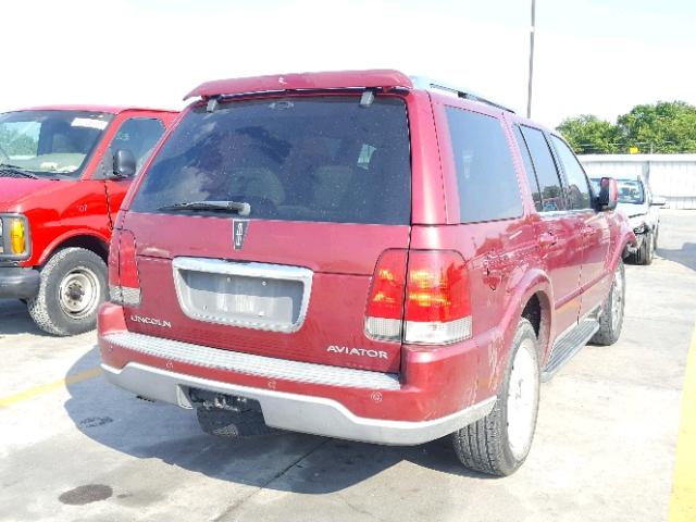 5LMEU68H13ZJ53096 - 2003 LINCOLN AVIATOR 栗色 照片 4