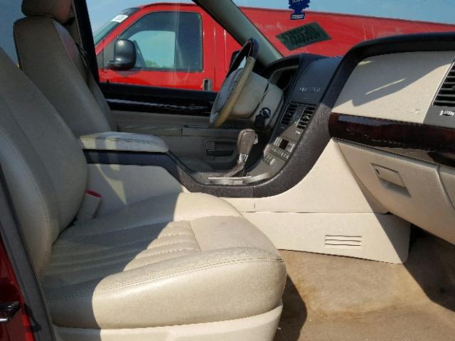 5LMEU68H13ZJ53096 - 2003 LINCOLN AVIATOR 栗色 照片 5