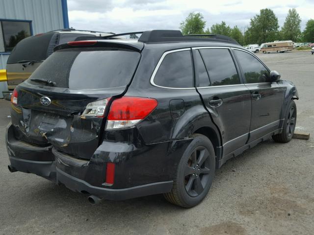 4S4BRDAC6D2226676 - 2013 SUBARU OUTBACK 3. BLACK photo 4