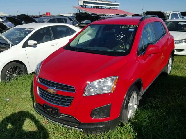 KL7CJLSBXGB702798 - 2016 CHEVROLET TRAX RED photo 2