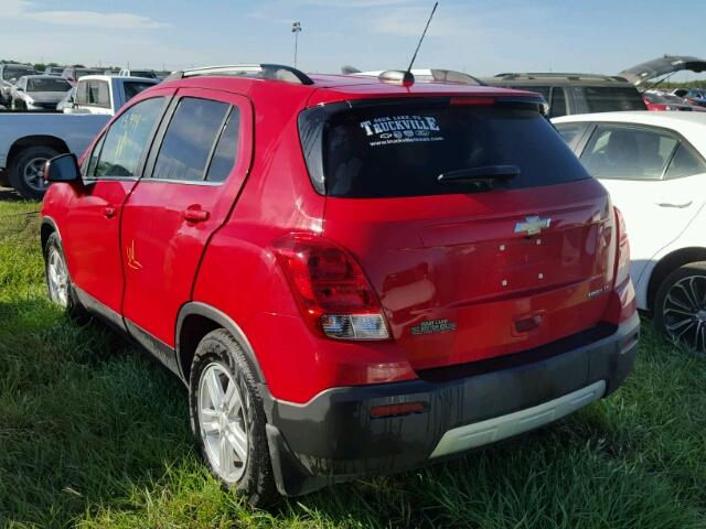 KL7CJLSBXGB702798 - 2016 CHEVROLET TRAX RED photo 3