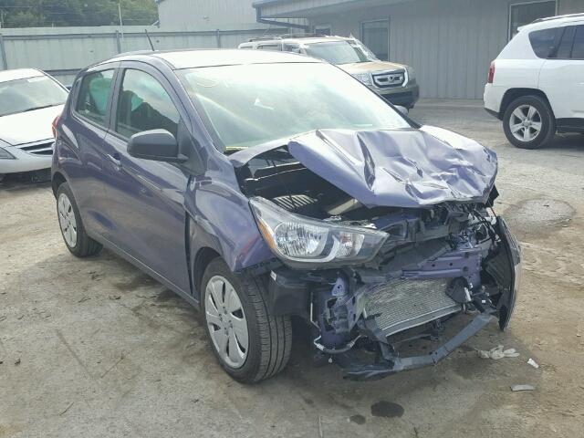 KL8CB6SA1HC738022 - 2017 CHEVROLET SPARK LS PURPLE photo 1